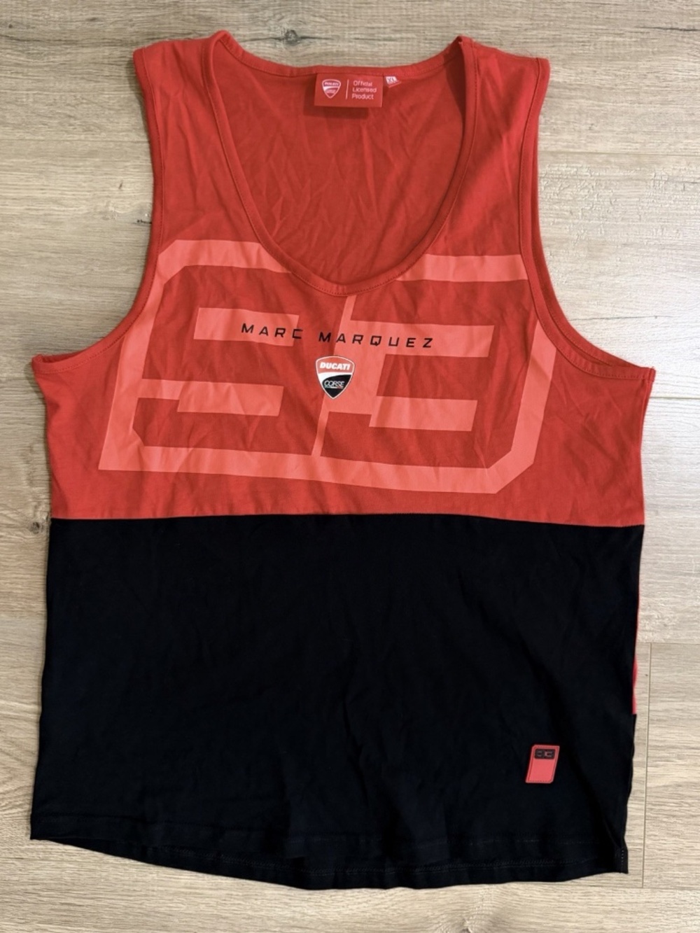 Ducati Corse Marc Marquez Red Black Women's Tank XL
